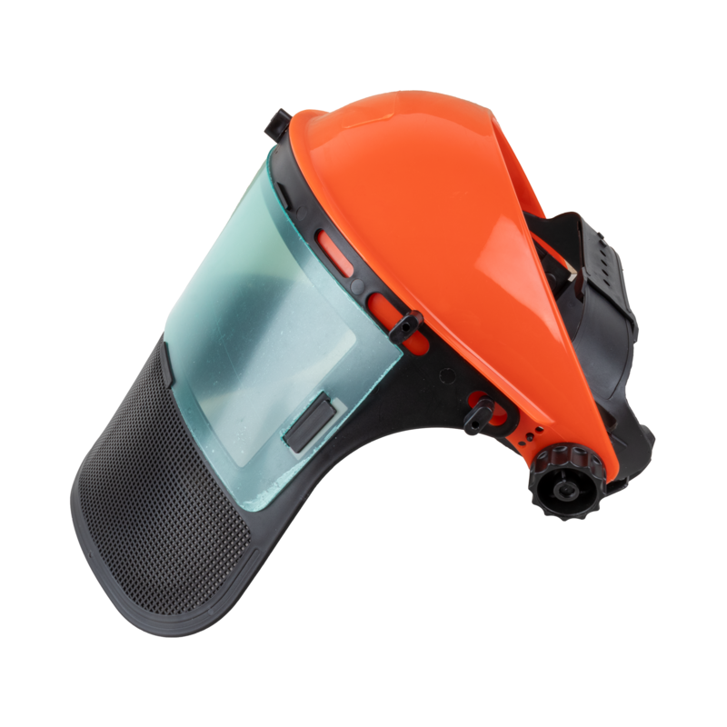 VISIERA COMBINATA POLICARBONATO/RETE