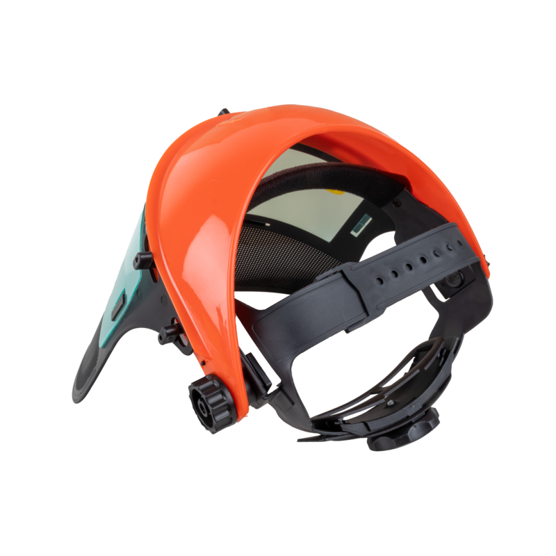 VISIERA COMBINATA POLICARBONATO/RETE