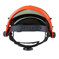 VISIERA COMBINATA POLICARBONATO/RETE