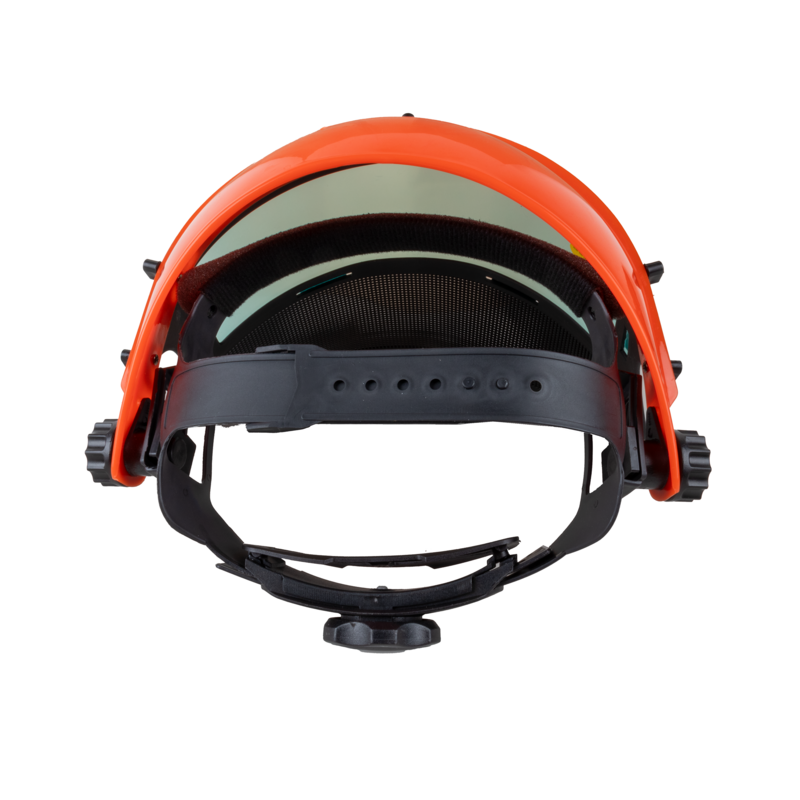 VISIERA COMBINATA POLICARBONATO/RETE