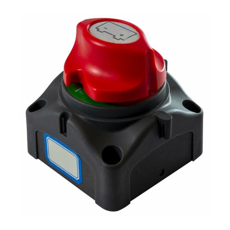 Interruttore stacca-batteria con maniglia rotativa