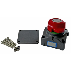 Interruttore stacca-batteria con maniglia rotativa