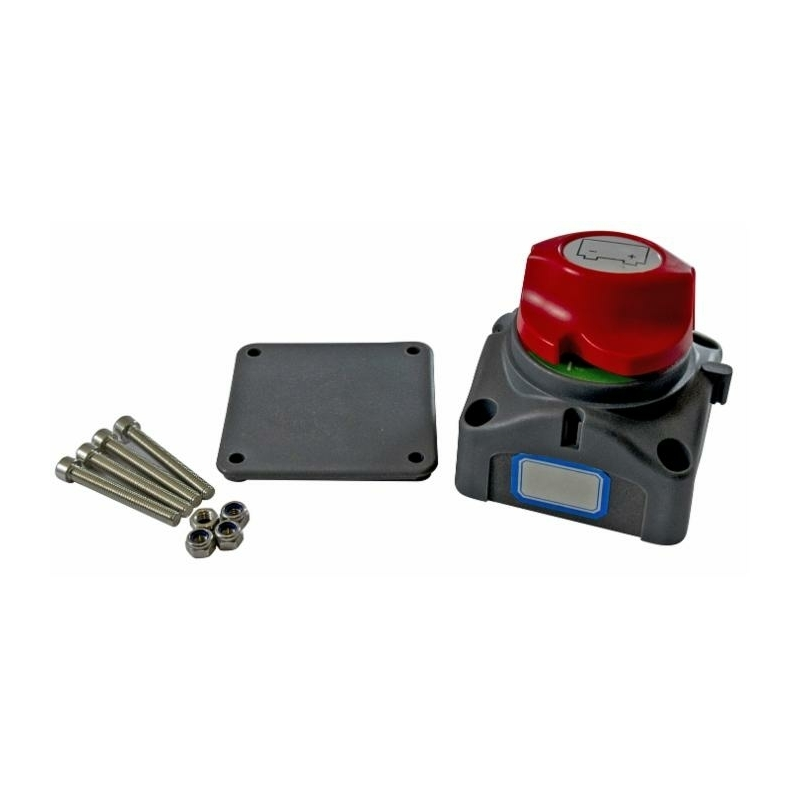 Interruttore stacca-batteria con maniglia rotativa