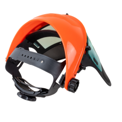 VISIERA COMBINATA POLICARBONATO/RETE