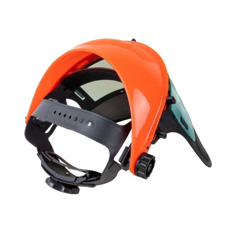 VISIERA COMBINATA POLICARBONATO/RETE