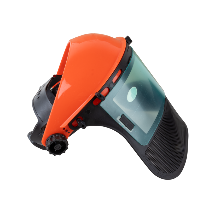 VISIERA COMBINATA POLICARBONATO/RETE