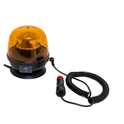 Lampeggiante LED magnetico a batteria  12-24V, 22W, IP67, 10 LED. Autonomia batteria 6 ore