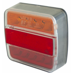 Fanale posteriore LED dx/sx 12-24V 118x64x100 mm