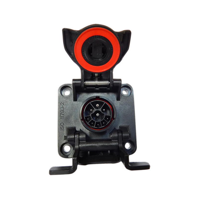 Presa 9 poli ISOBUS Active nera 12V in plastica