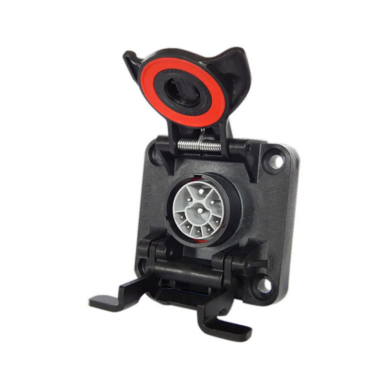 Presa 9 poli ISOBUS Passive grigia 12V in plastica