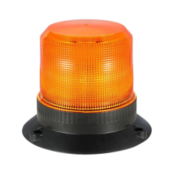 Lampeggiante LED base piana 10-110V DC