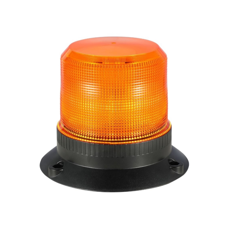 Lampeggiante LED base piana 10-110V DC