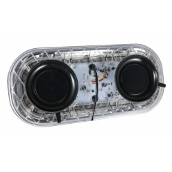 Barra a LED magnetica 12-24V DC 76W