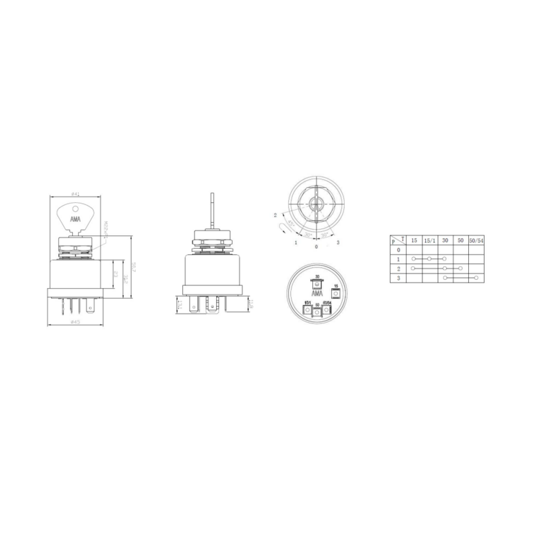 Quadro avviamento P-0-1-2