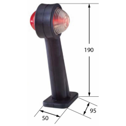 LUCE DI INGOMB LATERALE DRITTO A LED