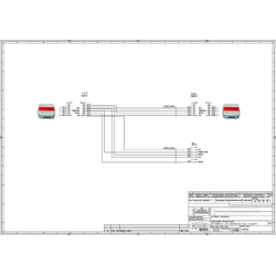 KIT LUCI POSTERIORI LED CON MAGNETE, CAVO 7,6 M + 2,5 M CON CAVI CONNETTORIZZATI SEPARABILI