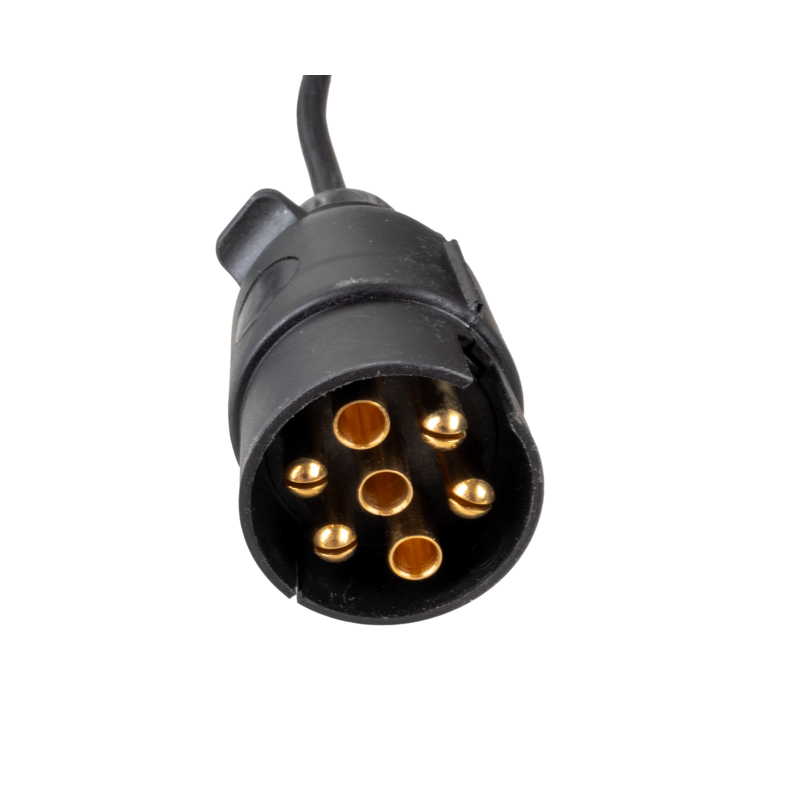 Barra regolabile 1400 ÷ 2100 mm con fanali posteriori 12V alogeni e triangoli rifrangenti