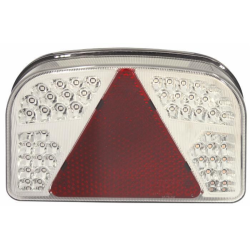 Fanale posteriore LED sx 12V 243,6x48x148,5 mm