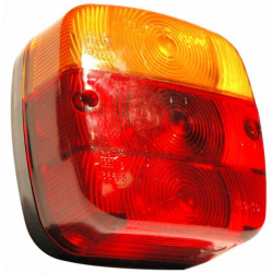 Fanale posteriore alogeno dx 110x51x100 mm