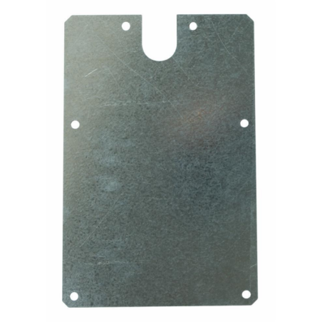 Lamiera porta targa