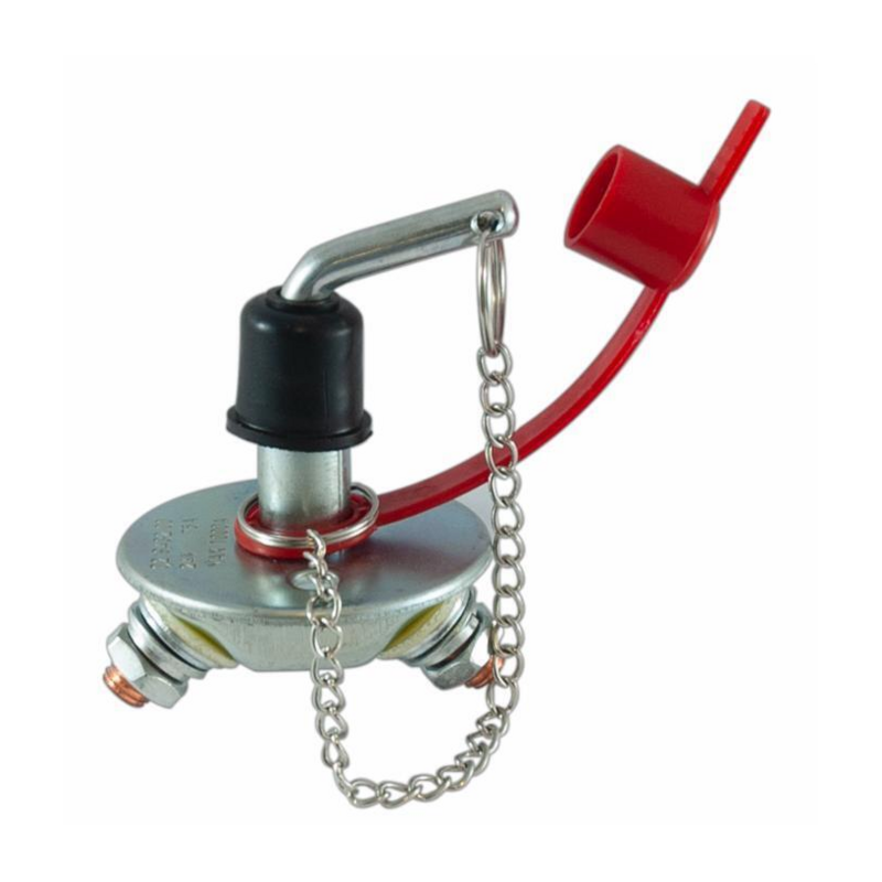 Interruttore staccabatteria manuale con leva estraibile 150 A