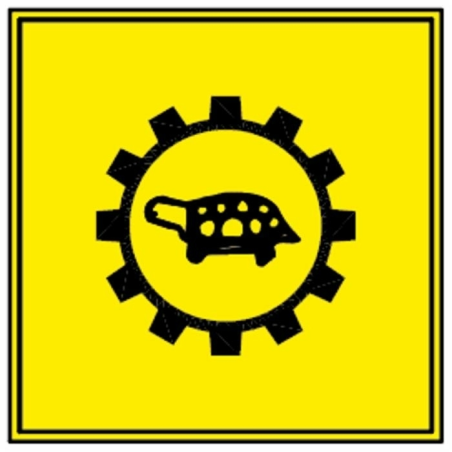 SPIA GIALLA QUADRATA MARCIA LENTA