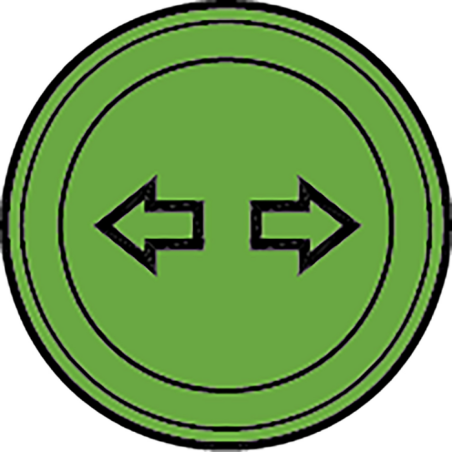 SPIA VERDE LUCI DI DIREZIONE