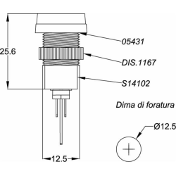 SPIA ROSSA LIVELLO OLIO TRASMISSIONE