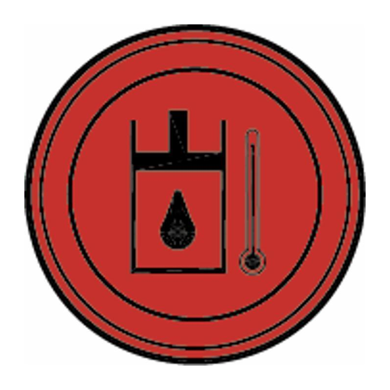 SPIA ROSSA TEMPERATURA OLIO IDRAULICO