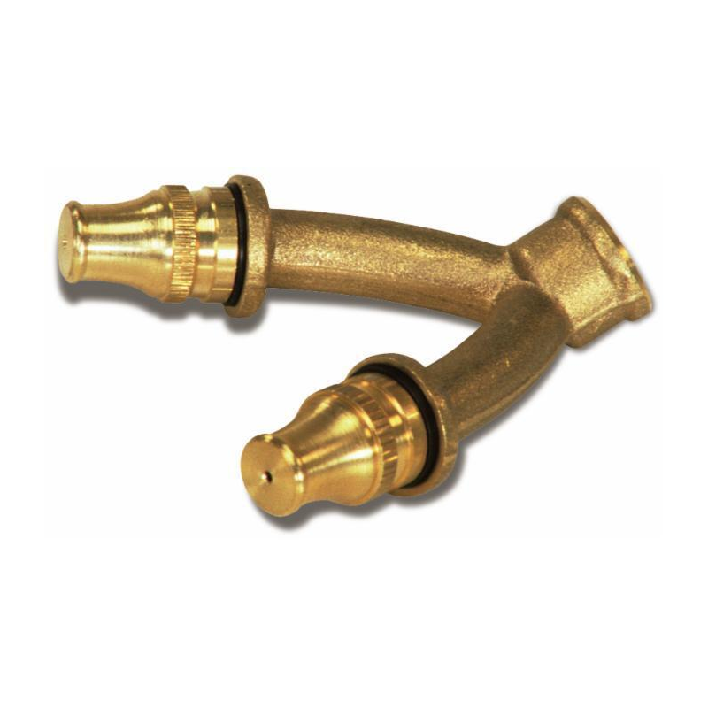 SPRUZZATORE 2 GETTI C/UG.Ø 1,5