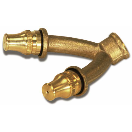 SPRUZZATORE 2 GETTI C/UG.Ø 1,5