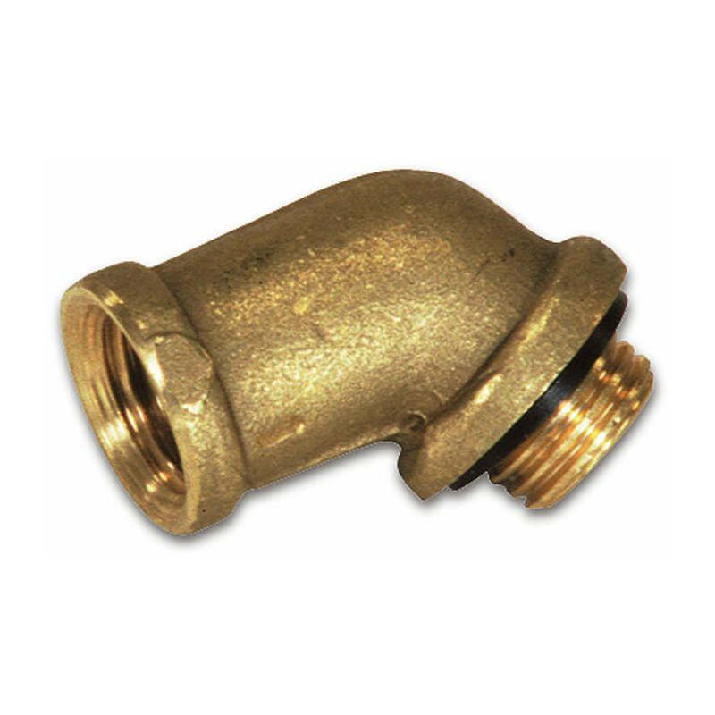 Curva portagetto a 45°