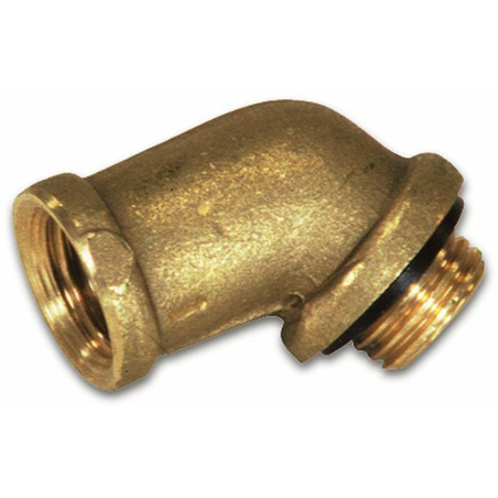 Curva portagetto a 45°