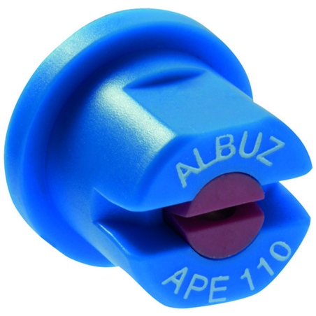 UGELLO A VENTAGLIO CERAMICO APE 110° BLU