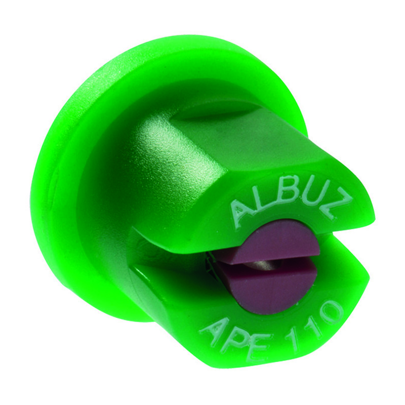 UGELLO A VENTAGLIO CERAMICO APE 110° VERDE