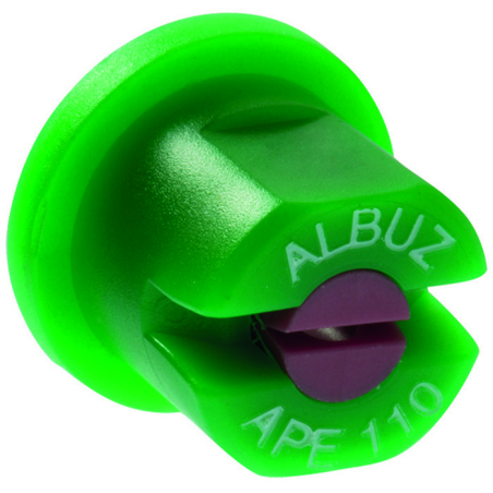 UGELLO A VENTAGLIO CERAMICO APE 110° VERDE