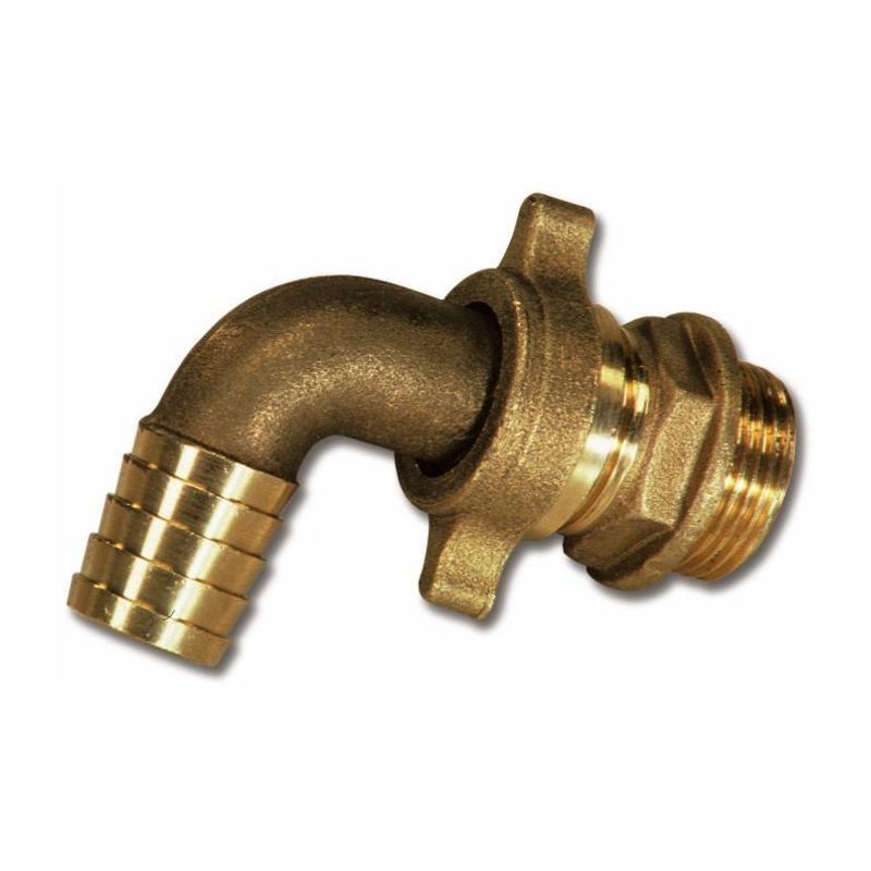 RACCORDO CURVO 1"X25 OTTONE