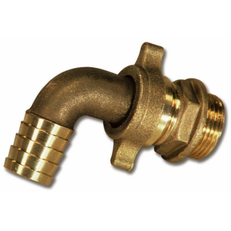 RACCORDO CURVO 1"X25 OTTONE