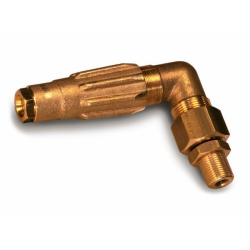 NEBULIZZATORE CURVO LEGGERO CON UGELLO A CONO, FILETTO 1/4''