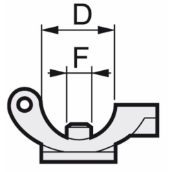 PORTAGETTO A CAVALLOTTO SNODATO CON TESTINA FILETTATA G 3/8" ARAG 400520