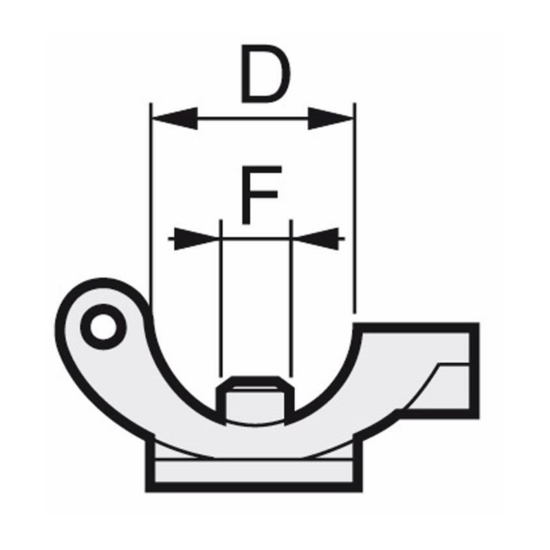 PORTAGETTO A CAVALLOTTO SNODATO CON TESTINA FILETTATA G 3/8" ARAG 400520