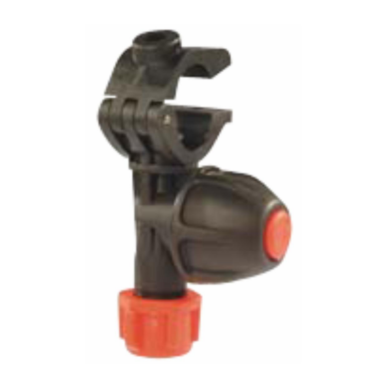 PORTAGETTO A CAVALLOTTO SNODATO CON ANTIGOCCIA A MEMBRANA E TESTINA FILETTATA G 3/8" ARAG 402525