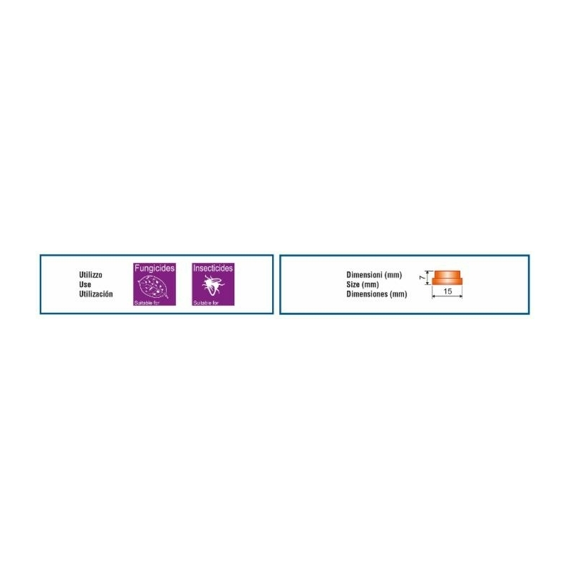 UGELLO A CONO HC 85° VERDE