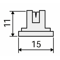 UGELLO A VENTAGLIO ANTIDERIVA LD 110° GIALLO