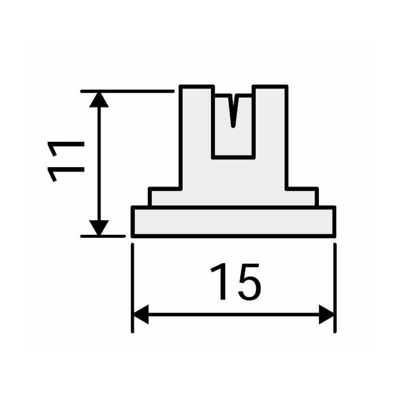 UGELLO A VENTAGLIO ANTIDERIVA LD 110° ROSSO