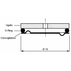 UGELLO AMTØ15X3 CERAM FOROØ1,8