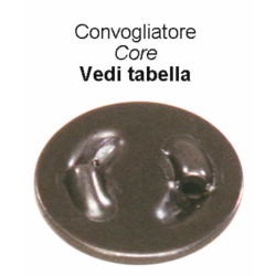 CONVOGL.ACCIAIO Ø17 FORO Ø1,5