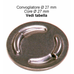 CONVOGL.ACCIAIO Ø27 FORO Ø1,2