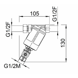 FILTRO CON GHIERA TIPO "M 146"