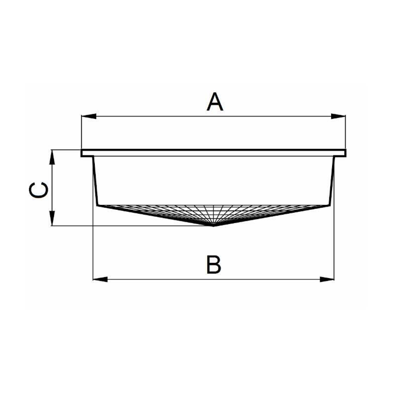 FILTRO A CESTELLO Ø300 X H60